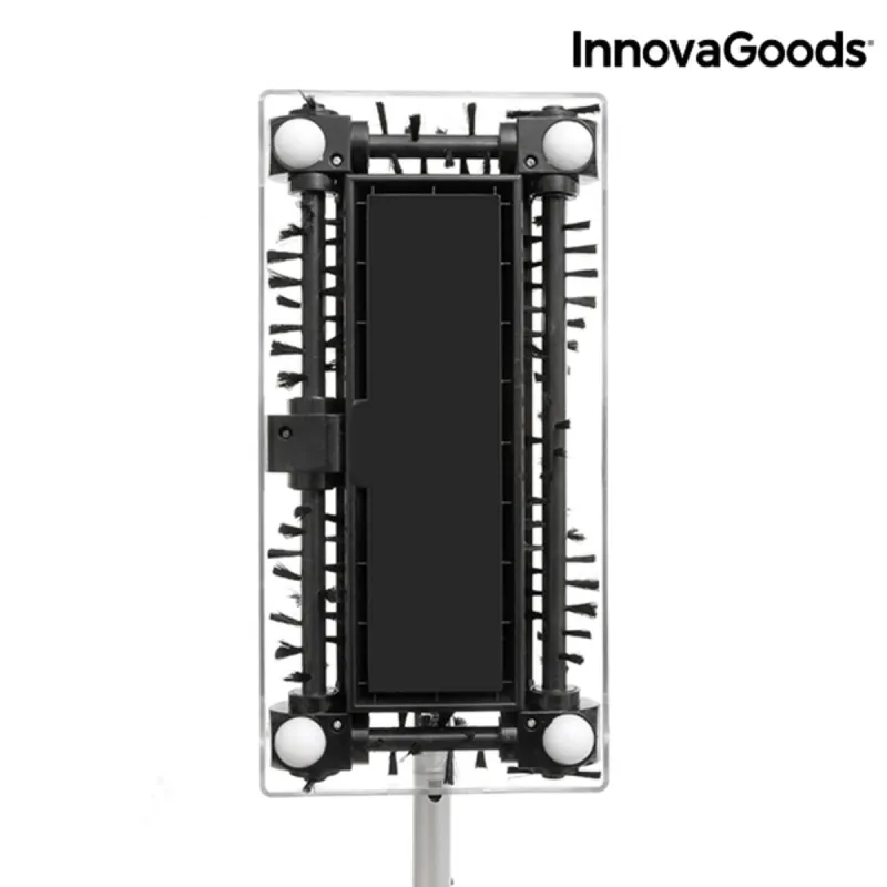 InnovaGoods juodai pilka stačiakampė elektrinė šluota 7.2 V 700 mAh